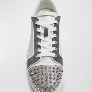 Christian louboutin men’s size 10.5 used once with box